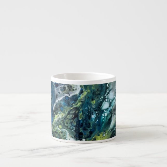 Cup Anetka. Abstract pattern. (Front)