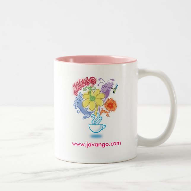 Cup Bouquet Mug Pnk (Right)