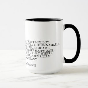 Cup Builds Samuel Beckett