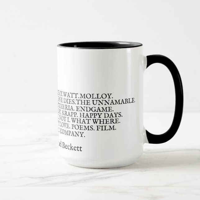 Cup Builds Samuel Beckett (Right)