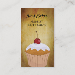 Cup Cake Business Card