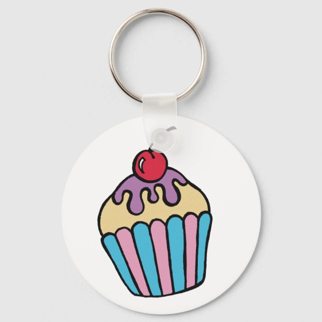 Cup Cake Key Ring (Front)