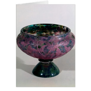 Cup decorated with butterflies and winged