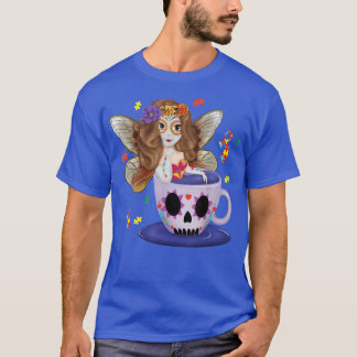 Cup Fairy Special Puzzle April Blue Autism Awarene T-Shirt