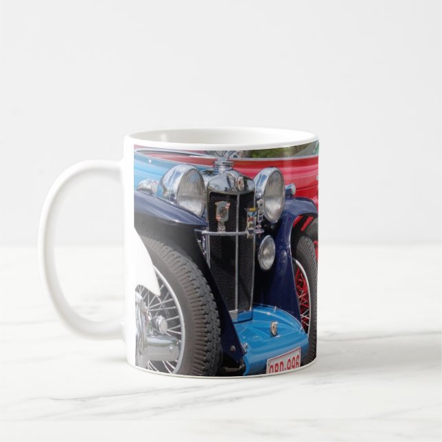 cup for left-handed people - British classic cars (Left)