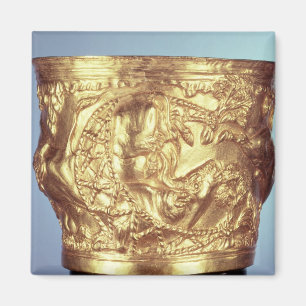 Cup, found in the royal tomb of Vaphio Magnet