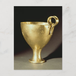 Cup from Shaft Grave IV, Mycenae Postcard