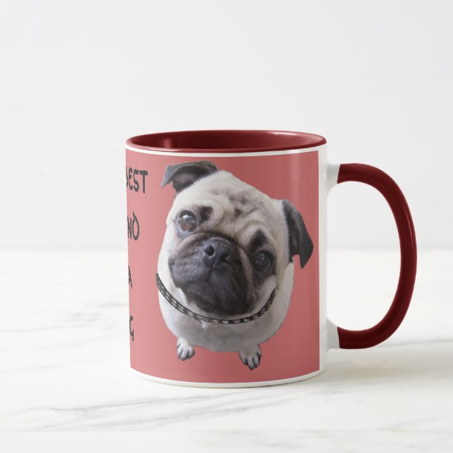 cup "Mops" red (Right)