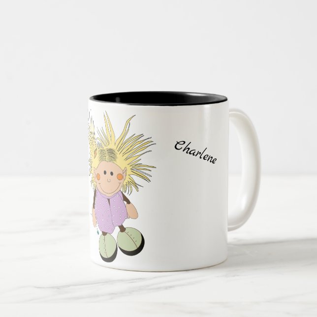 Cup "My little witch" (Front Right)