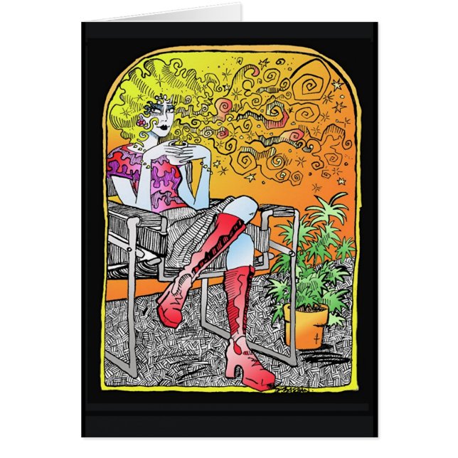 Cup O' Coffee Card (Front)