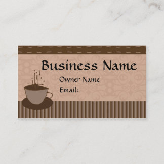 Cup O Java Business Card