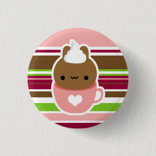 Cup of Bunny Button