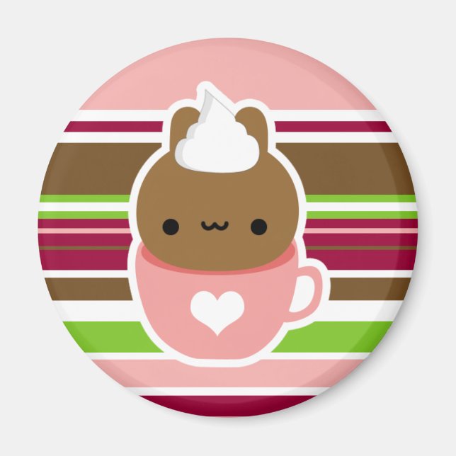 Cup of Bunny Magnet (Front)