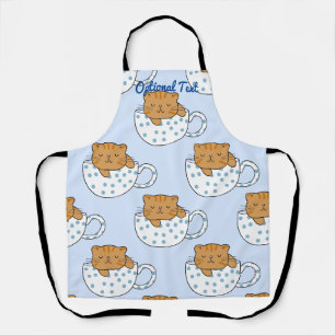 Cup of Cat-feine Kawaii Style Apron