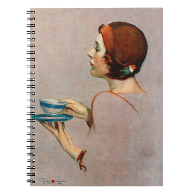 Cup of Java Spiral Notebook (Front)