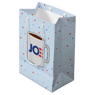 CUP OF JOE COFFEE MUG MEDIUM GIFT BAG