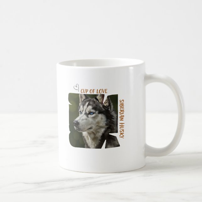 Cup of Love Dog Lover Coffee Mug Gift Ideas (Right)