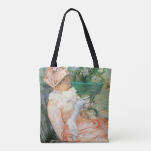Cup of Tea by Mary Cassatt, Vintage Impressionism Tote Bag