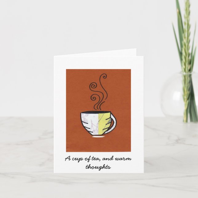 Cup of Tea Note Cards (Front)