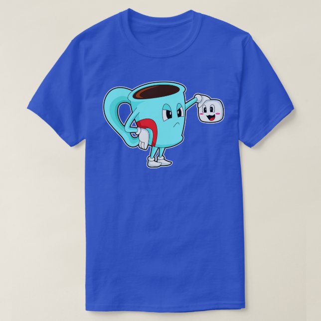 Cup with Coffee T-Shirt (Design Front)