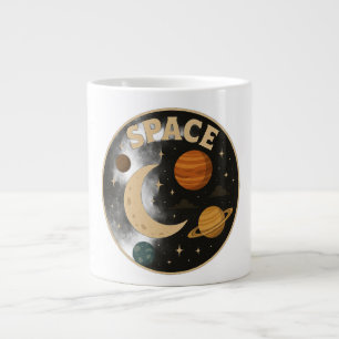 Cup with space design 