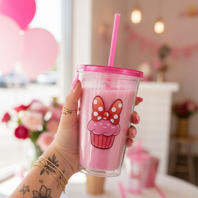 Cupcake Acrylic Tumbler (Creator Uploaded)