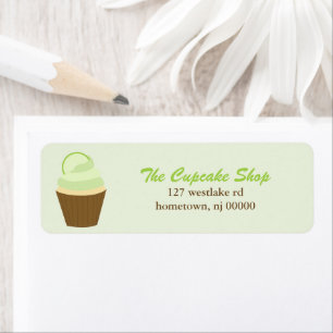 Cupcake Address Labels