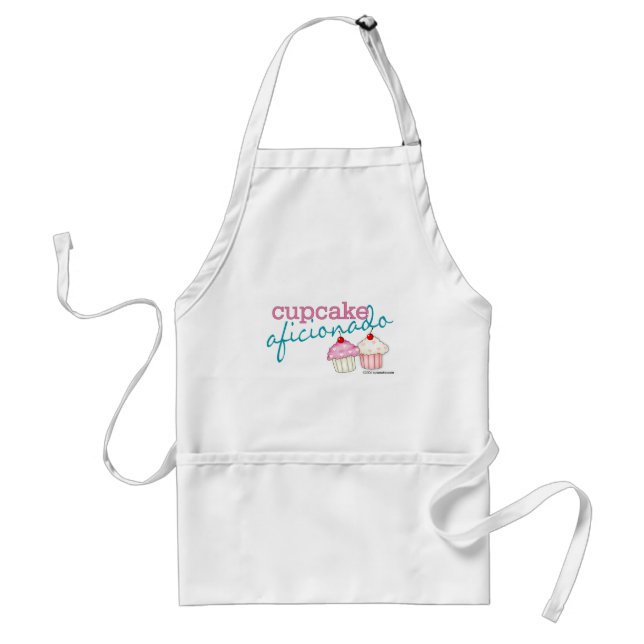 Cupcake Aficionado Standard Apron (Front)