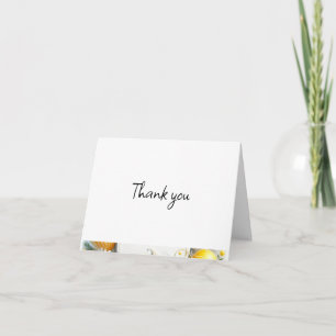cupcake and balloon cupcake thank you card