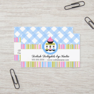Cupcake and Cake Pops Bakery Business Card