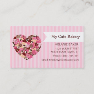 Cupcake and Cake Pops Business Card