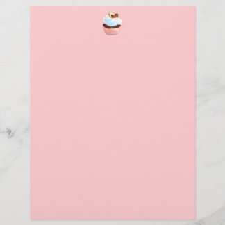 Cupcake and Chair Vintage Style Stationery