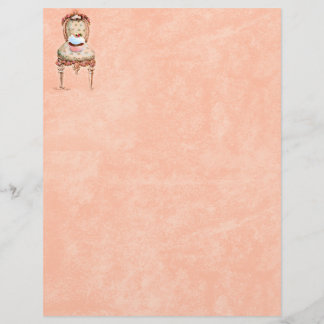 Cupcake and Chair vintage Style Stationery