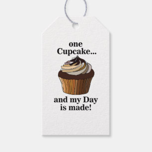 Cupcake And My Day is Made Cupcake Gift Tags
