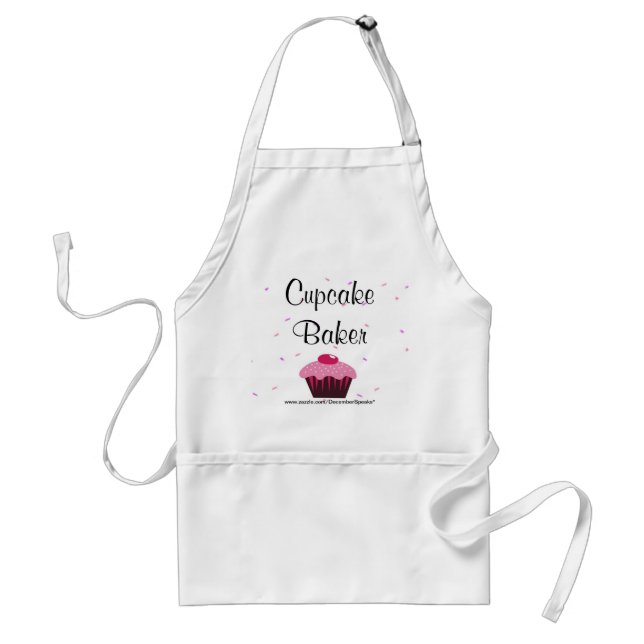 Cupcake Baker Standard Apron (Front)