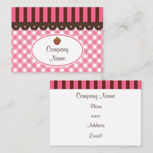 Cupcake Bakery Business Cards