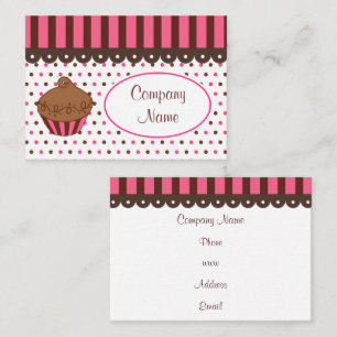 Cupcake Bakery Business Cards