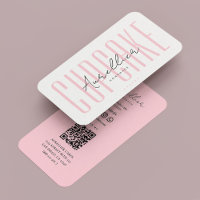 Cupcake Bakery Caterer Pastel Pink Aesthetic