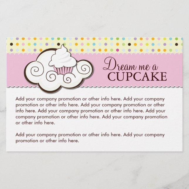 Cupcake Bakery Flyer (Front)