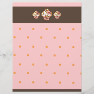 Cupcake Bakery Letterhead