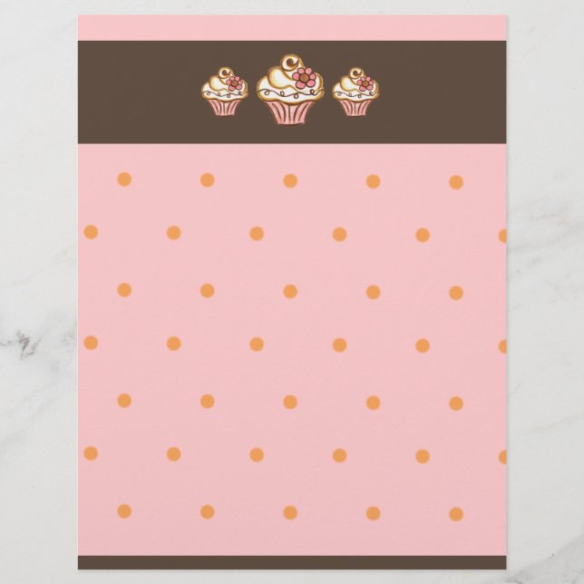 Cupcake Bakery Letterhead (Front)