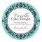 Cupcake Bakery Packaging Stickers