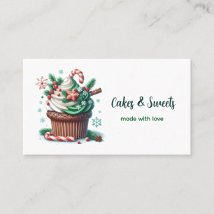 Cupcake Bakery Pastry Chef Business Card