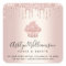 Cupcake Bakery Pastry Chef Rose Gold Glitter Drips