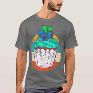 Cupcake Baking Baker Bakery Cake Vintage Retro  12 T-Shirt