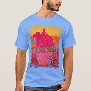 Cupcake Baking Baker Bakery Cake Vintage Retro  12 T-Shirt