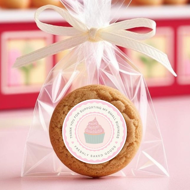 Cupcake Baking Business Sticker (Creator Uploaded)