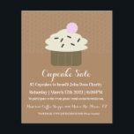 Cupcake Baking Charity Event Flyer<br><div class="desc">•Illustrated by Dream Big Digital Design</div>