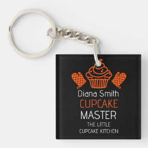 Cupcake Baking Course Key Ring