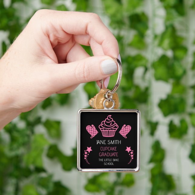 Cupcake Baking Course Key Ring (Hand)